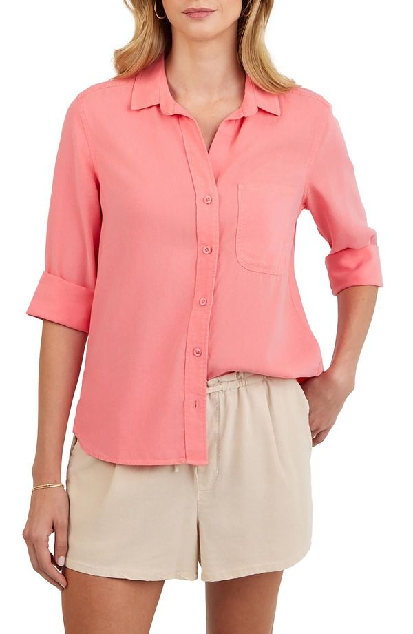 ベラダール レディース トップス シャツ Bella Dahl Shirttail ButtonUp Shirt Wild Coral コーラル 28,470円