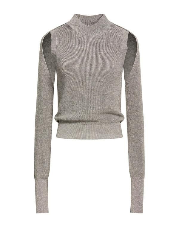 ロベルトコリーナ レディース アウター ニット・セータートルネック ROBERTO COLLINA Gray グレー 52,080円