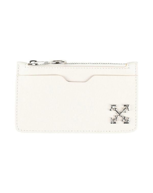 オフホワイト レディース アクセサリー 財布 カードケース OFFWHITE Ivory アイボリー