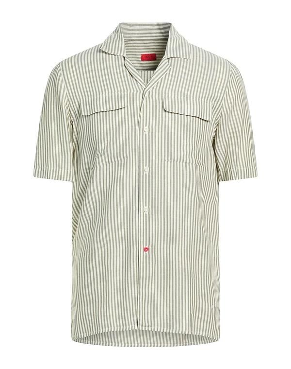 イザイア メンズ トップス シャツ ISAIA Military Green グリーン
