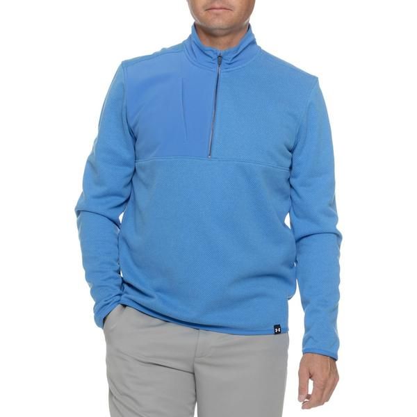 アンダーアーマー メンズ トップス シャツ セーター フリース Under Armour Drive Hybrid Sweater Fleece Shirt Zip Neck Long Sleeve 7,184円