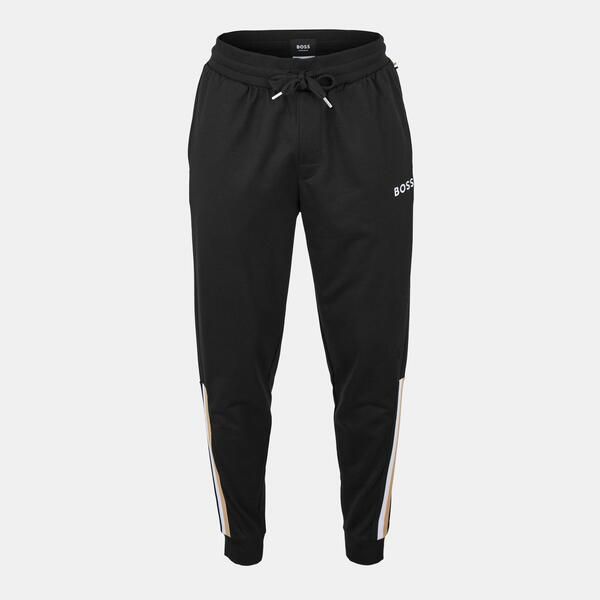 ボス メンズ ボトムス カジュアルパンツ ジョガーパンツ フリース Boss Mens BOSS Iconiclosed Hem Fleece Joggers Black ブラック