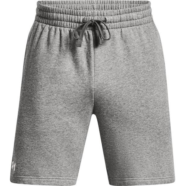 アンダーアーマー メンズ ボトムス ハーフパンツ・ショーツ ショートパンツ フリース Under Armour UA Rival Fleece Shorts Mens Grey グレー