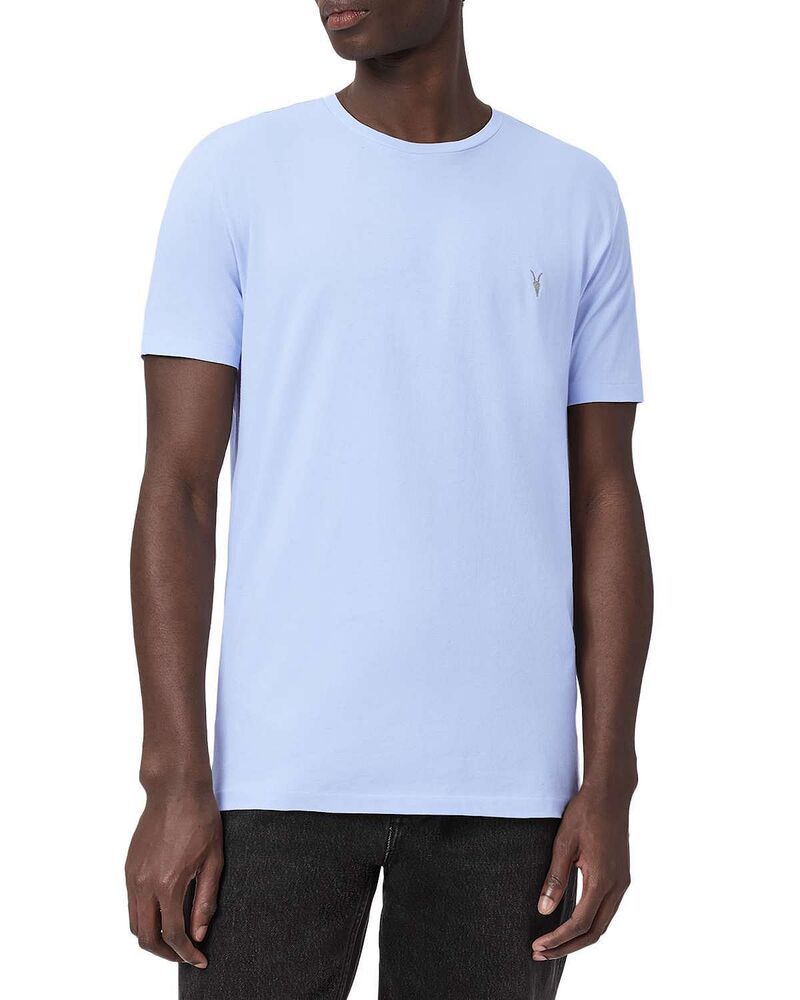オールセインツ メンズ トップス Tシャツ ALLSAINTS Tonic Tee Villa Blue ブルー