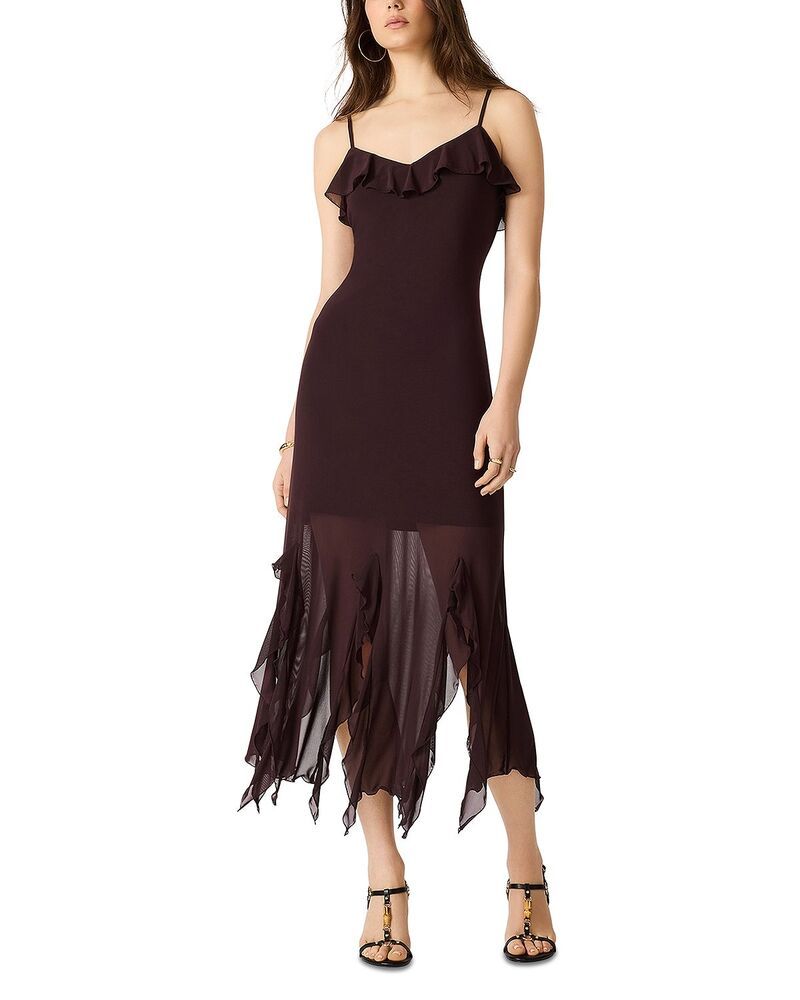 スティーブ マデン レディース トップス ワンピース STEVE MADDEN Mariane Dress Chocolate チョコレート