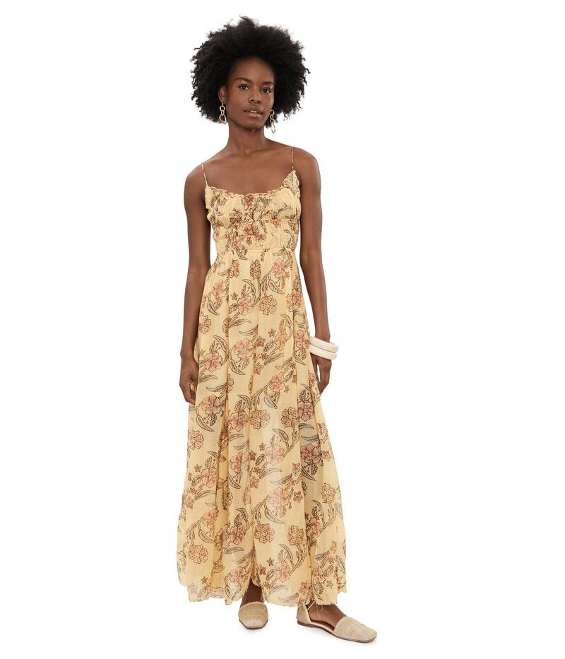 フリーピープル レディース トップス ワンピース プリント Free People One Ciella Printed Vanilla Custard Comb