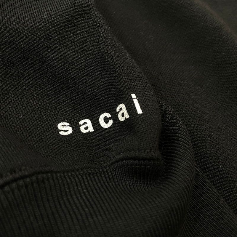 中古品】 SACAI サカイ 21AW TRANsition Hoodie 21-0290S 2021年秋冬