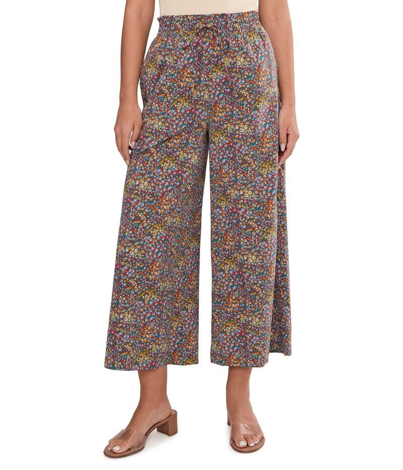 ドード アンドコー レディース ボトムス カジュアルパンツ ワイドレッグ Toadco Sunkissed Wide Leg Cropants Pacific Blue Pr ブルー