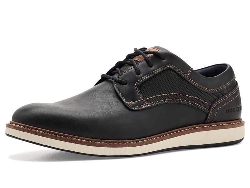 ドッカーズ メンズ シューズ オックスフォード Dockers Halstead Black ブラック