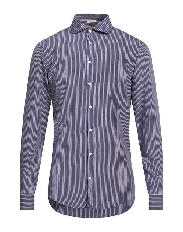 マッシモアルバ メンズ トップス シャツ MASSIMO ALBA Navy ネイビー