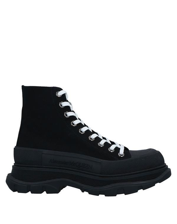 マックイーン メンズ シューズ ブーツ・レインブーツ ショートブーツ MCQUEEN Black ブラック