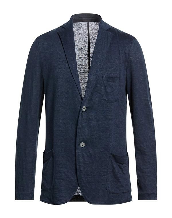 グランサッソ メンズ アウター ジャケット・ブルゾン GRAN SASSO Navy ネイビー