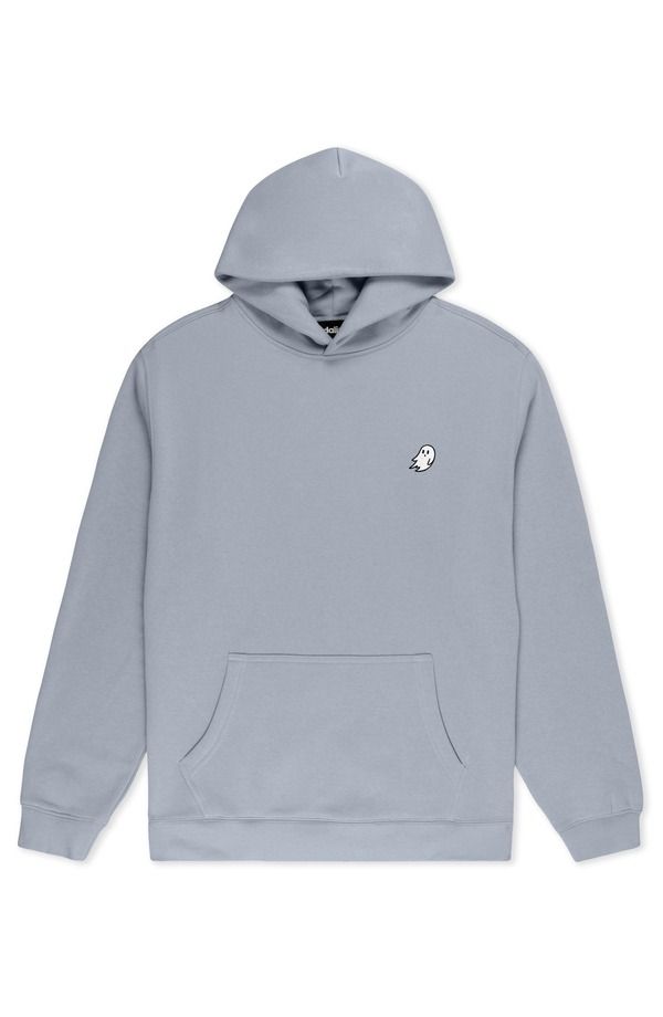 ダリックス メンズ アウター パーカー・スウェット フリース Dalix Ghost Relaxed Midweight Fleece Pullover Hoodie Powder