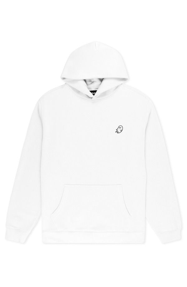 ダリックス メンズ アウター パーカー・スウェット フリース Dalix Ghost Relaxed Midweight Fleece Pullover Hoodie White ホワイト 15,251円