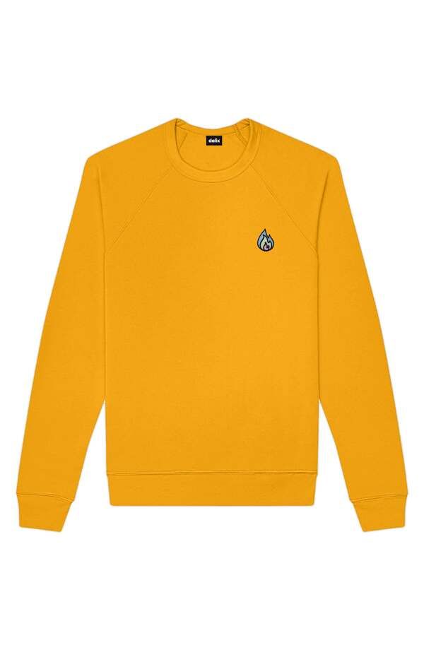 ダリックス メンズ アウター パーカー・スウェット シャツ フリース Dalix Fire Fleece Sweatshirt Gold ゴールド