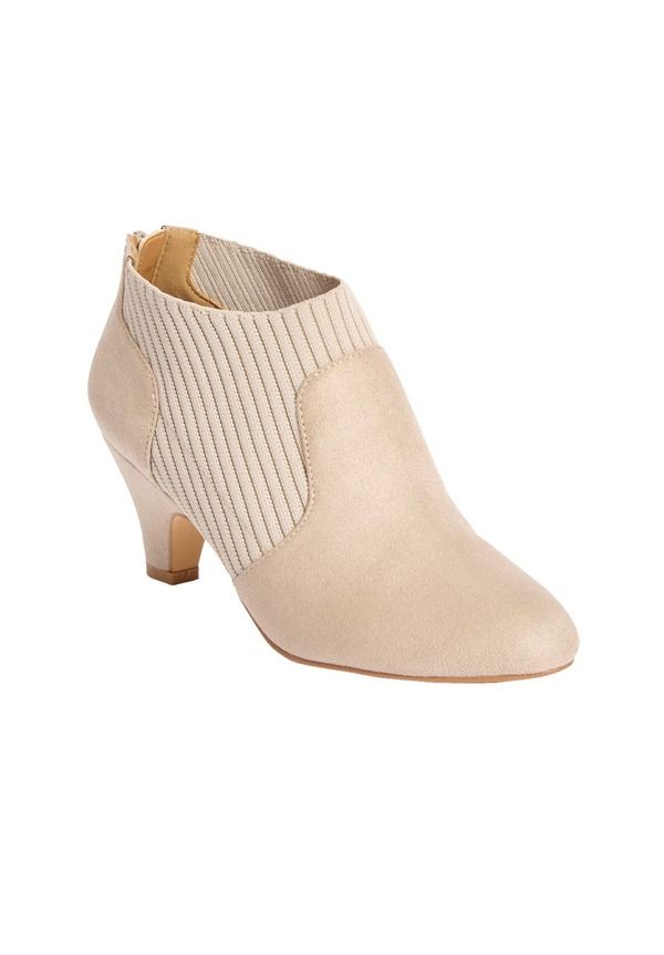 コンフォートビュー レディース シューズ ブーツ・レインブーツ Comfortview The Bevan Shootie Oyster Pearl パール 20,636円