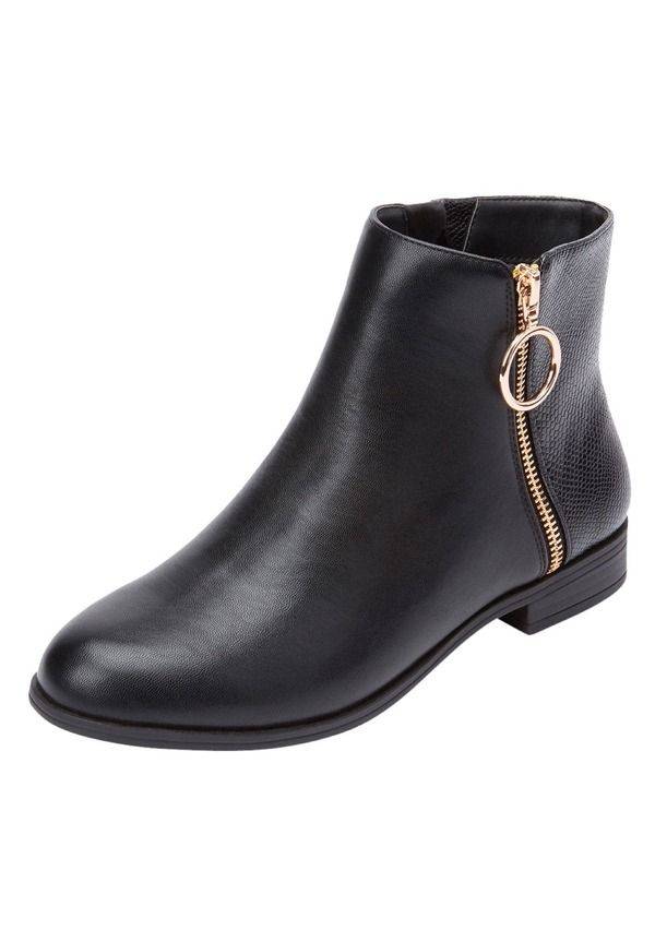 コンフォートビュー レディース シューズ ブーツ・レインブーツ Comfortview The Addi Bootie Black ブラック 20,235円