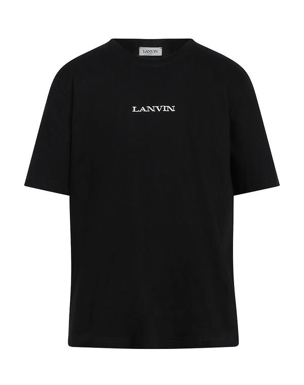 ランバン メンズ トップス Tシャツ LANVIN Black ブラック