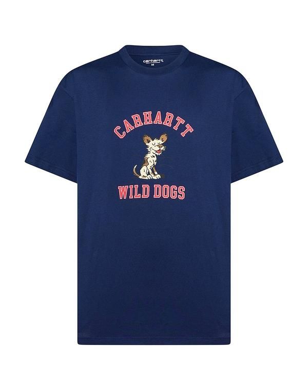 カーハート メンズ トップス Tシャツ CARHARTT Midnight Blue ブルー