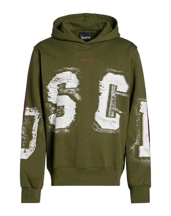 ディスクレーマー メンズ アウター パーカー・スウェット DISCLAIMER Military Green グリーン