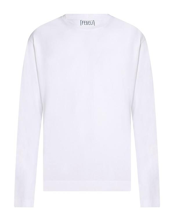 フェデーリ メンズ トップス Tシャツ FEDELI T White ホワイト