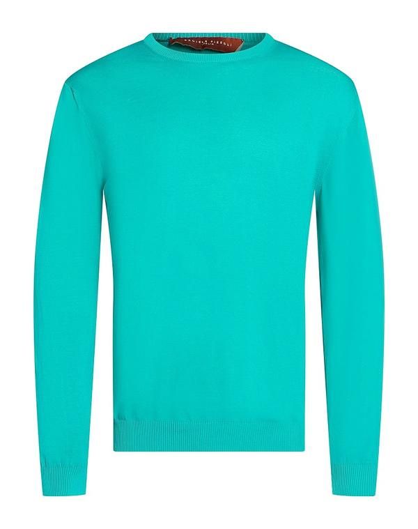 ダニエル フィエゾリ メンズ トップス シャツ プルオーバー DANIELE FIESOLI Turquoise Blue ブルー 21,885円