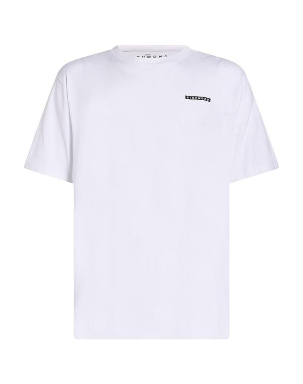 ジョン リッチモンド メンズ トップス Tシャツ JOHN RICHMOND White ホワイト