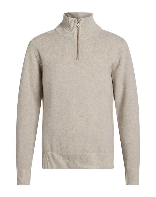 ブルックスフィールド メンズ トップス シャツ プルオーバー BROOKSFIELD Light Gray グレー