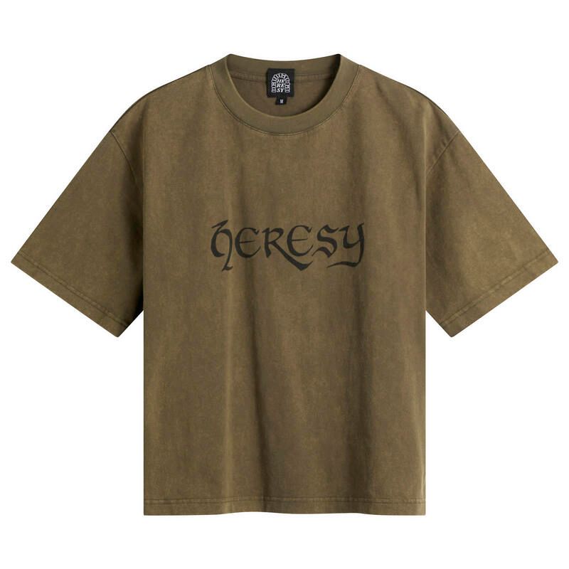 ヘレシー メンズ トップス Tシャツ Heresy Tolk TShirt Green グリーン