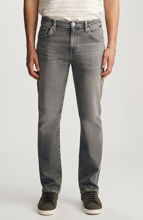 マーヴィ ジーンズ メンズ ボトムス デニムパンツ ストレート Mavi Jeans Zach Straight Leg Jeans Big Regular SMOKE BRUSHED CLASSI