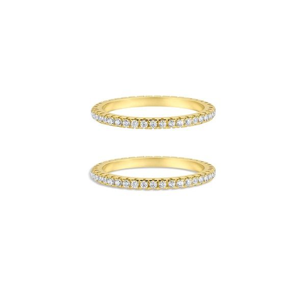 セットアンドストーンズ レディース アクセサリー 指輪 Set Stones Aurora Smart Ring Stacking Set Gold ゴールド