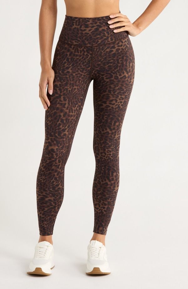 エムピージー レディース ボトムス レギンス プリント MPG Print Sculpt Leggings CARIBOU LEOPARD アニマル 23,944円