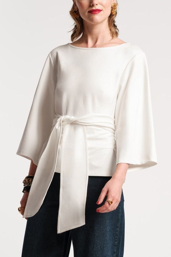 フランセスバレンタイン レディース トップス シャツ Frances Valentine Whitney Wrap Top Solid Viscose Blend Viscose Blend Oyst 49,680円