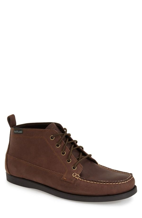 イーストランド メンズ シューズ ブーツ・レインブーツ Eastland Seneca Moc Toe Boot Men BOMBER BRN