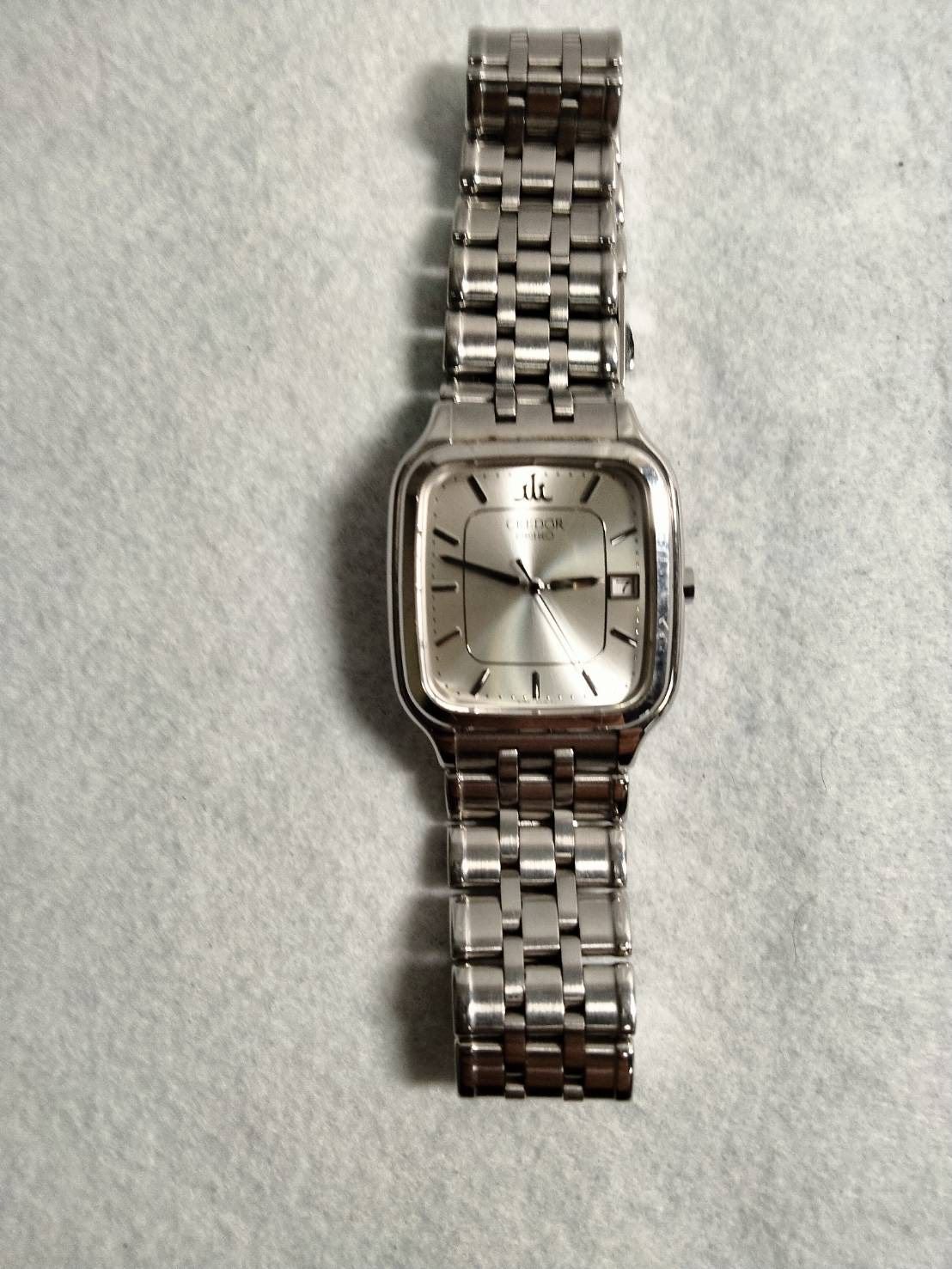 【腕時計】不動　SEIKO　CREDOR　クレドール　8J82-5A10　クオーツ　セイコー　メンズ腕時計 18,750円