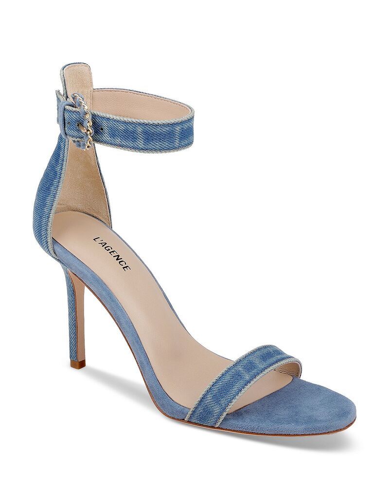 ラジャンス レディース シューズ サンダル LAGENCE Womens Gisele VII Sandals Light Denim デニム