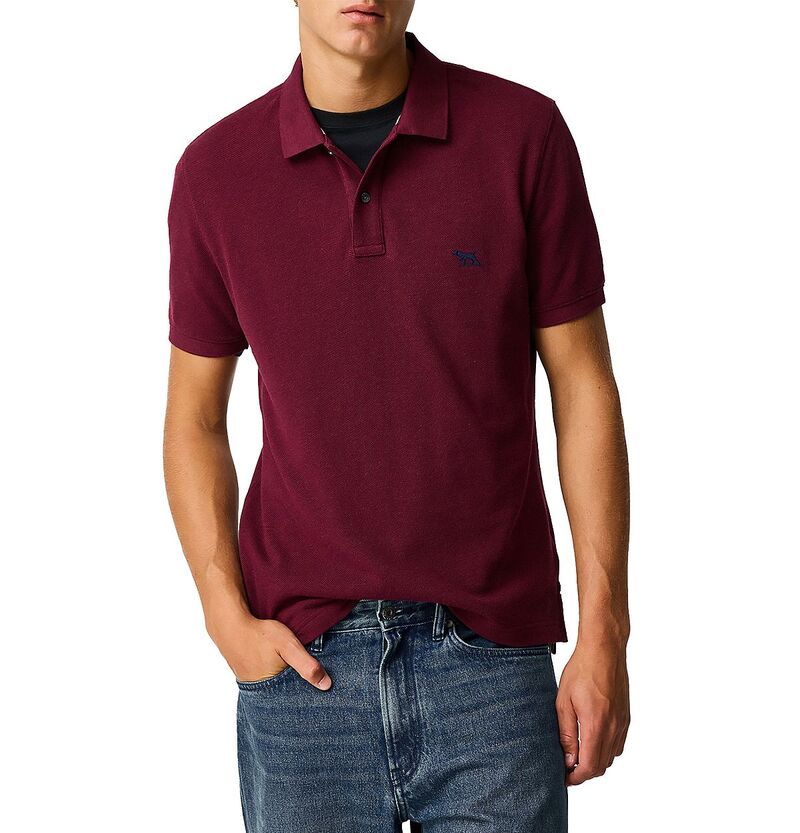 ロッドアンドグン メンズ トップス ポロシャツ スリムフィット Rodd Gunn The Gunn Slim Fit Polo Shirt Oxblood オックスブラッド