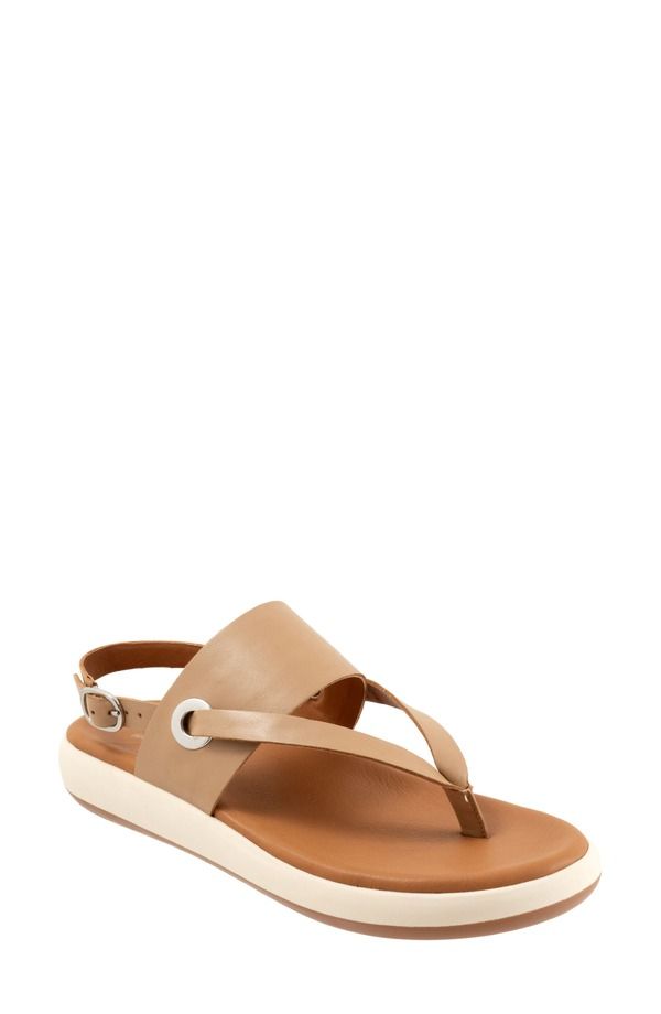 ソフトウォーク レディース シューズ ヒール サンダル SoftWalk Joliet Slingback Sandal Women BEIGE ベージュ