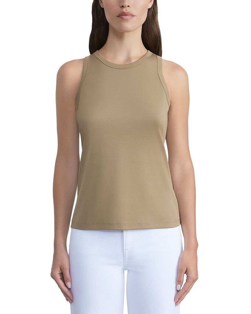 ラファイエットワンフォーエイト レディース トップス タンクトップ Lafayette 148 New York Racerback Tank Top Khaki Green グリーン 31,070円
