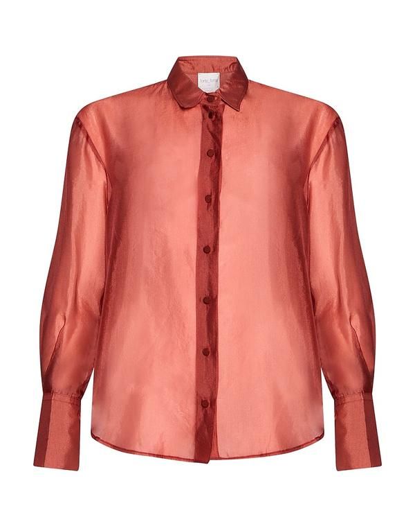 フォルテフォルテ レディース トップス シャツ FORTE_FORTE Reddish Brown ブラウン