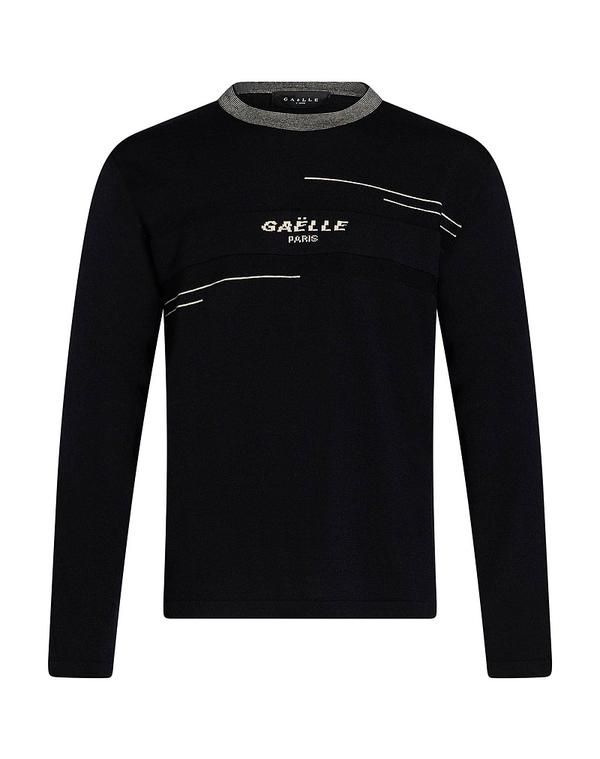 ガレパリ メンズ トップス シャツ プルオーバー GALLE Paris Black ブラック