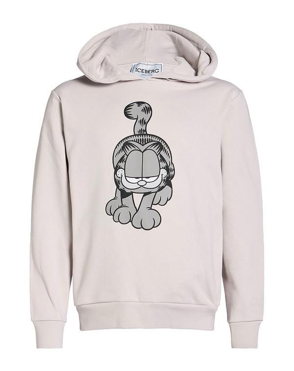 アイスバーグ メンズ アウター パーカー・スウェット ICEBERG Light Gray グレー
