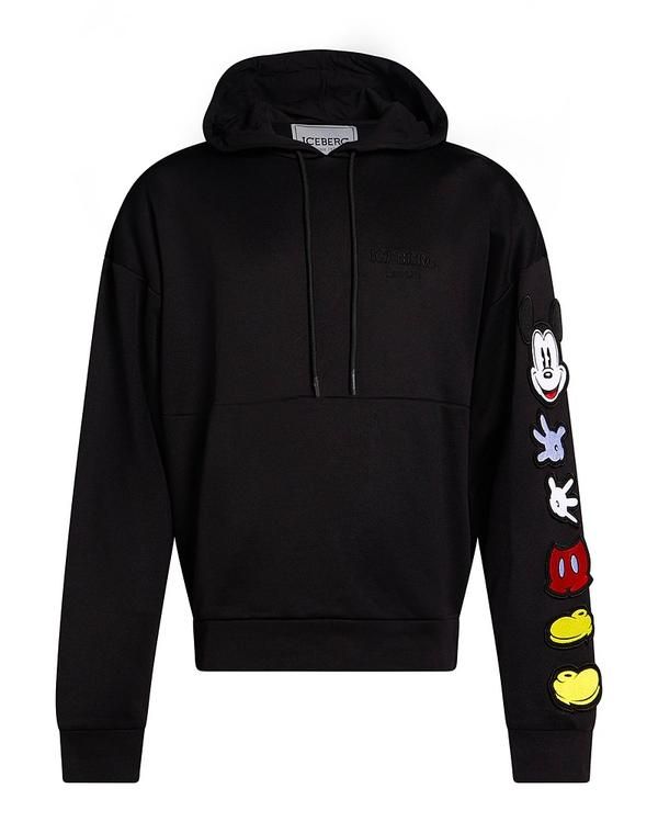 アイスバーグ メンズ アウター パーカー・スウェット ICEBERG Black ブラック 40,820円