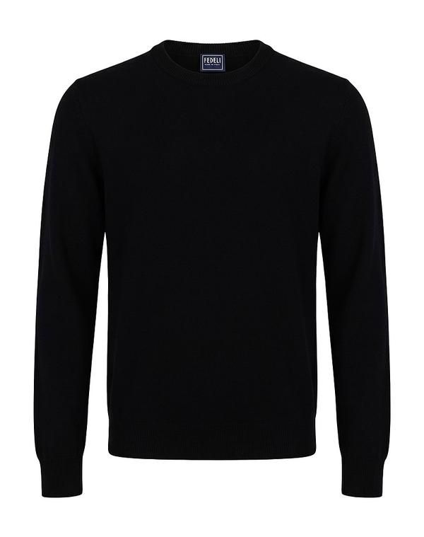 フェデーリ メンズ トップス シャツ プルオーバー FEDELI Black ブラック