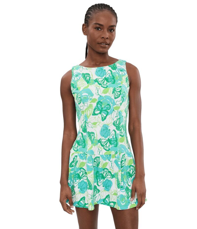 リリーピュリッツァー レディース トップス ワンピース Lilly Pulitzer Nadeeractive Dress UPF Resort White Monarch Rose ホワイト 27,170円