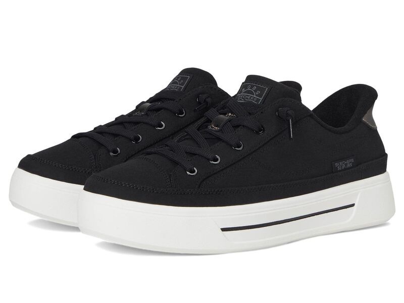 スケッチャーズ レディース シューズ スニーカー BOBS from SKECHERS Bobsocial Black ブラック
