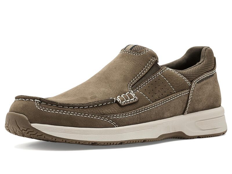 ロックポート メンズ シューズ スリッポン・ローファー Rockport Atwell Dark Taupe トープ