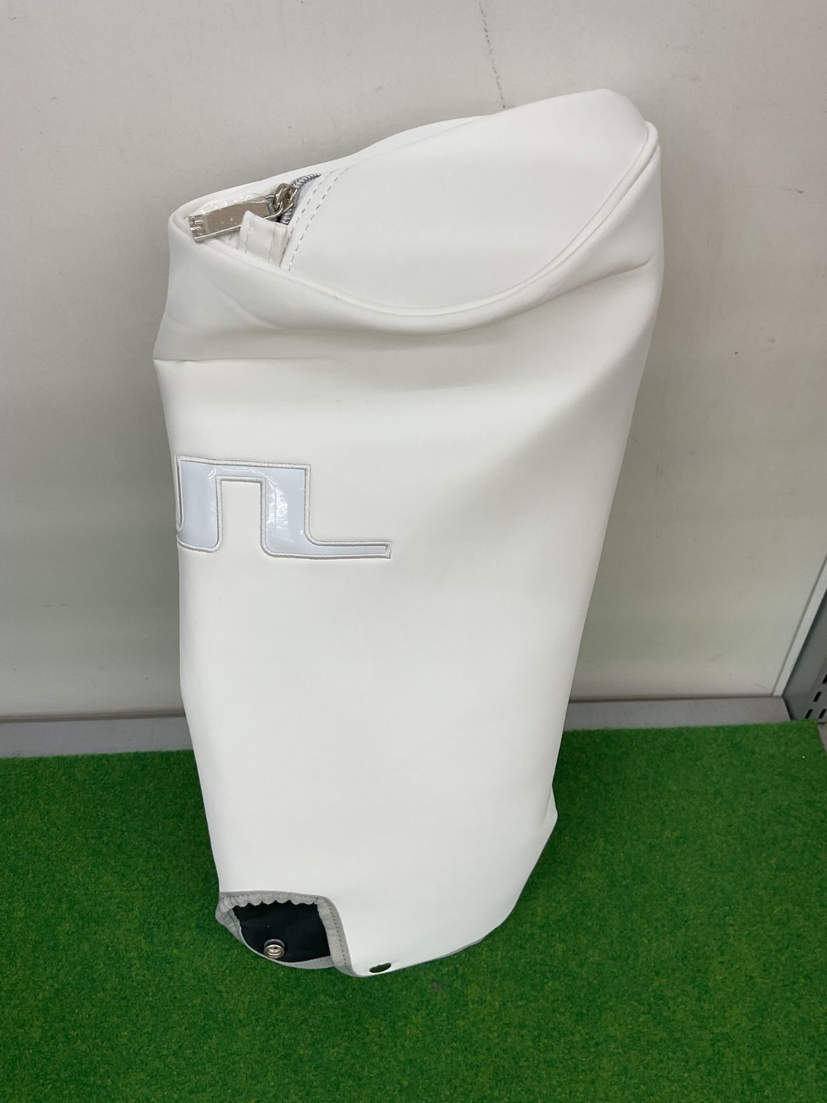 J.LINDEBERG キャディバッグ 白 緑 47インチ対応 未使用 楽天市場】j