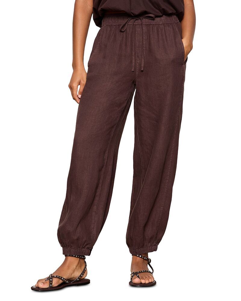 サンクチュアリー レディース ボトムス カジュアルパンツ リネン Sanctuary Melody Linen Balloon Pants Rich Soil