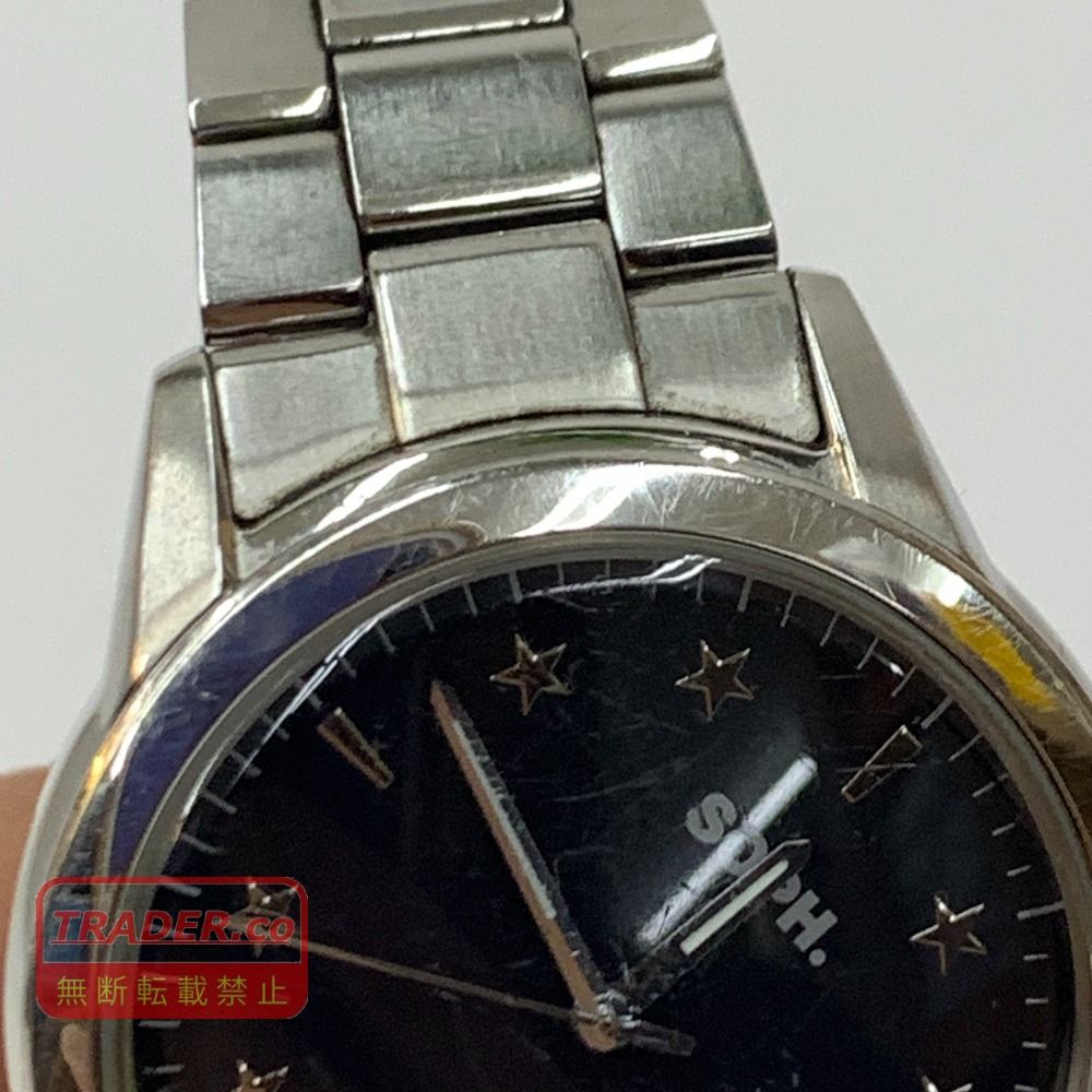 04w7547▽※【中古】ソフ SOPH. ANALOG SOLAR STAR DIAL WATCH ソーラー